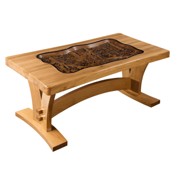 Handmade Designer Carved Table