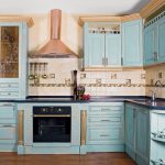 Provence-style kitchen interior