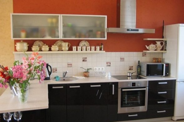 Beautiful kitchen in modern style