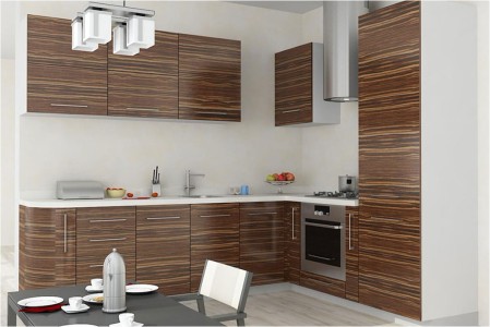 Kitchen with MDF fronts,