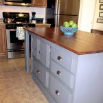 Kitchen island from the old dresser
