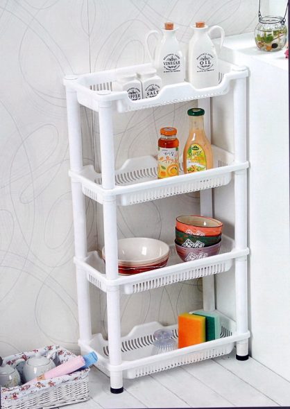 Easy and convenient shelves-racks