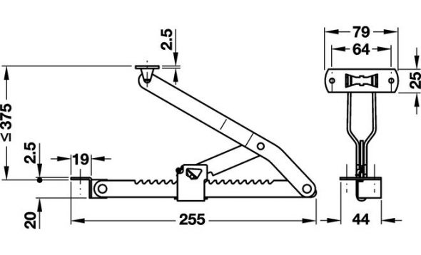 Manual lift mechanism