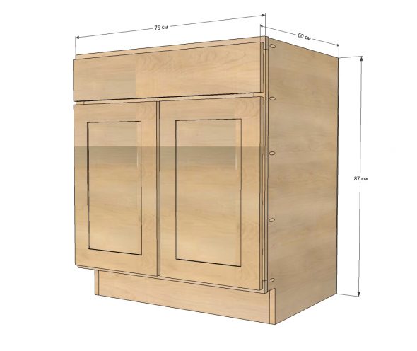 Kitchen cabinet model