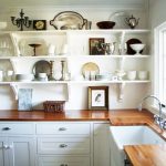 Kitchen shelves