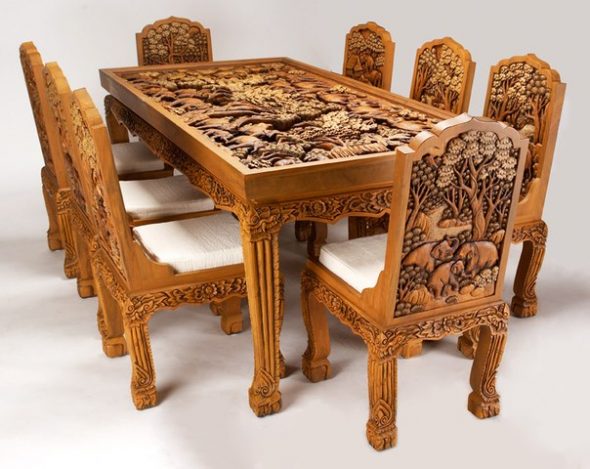 Unusual handmade art furniture