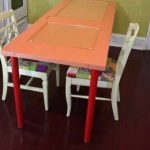 Dining table out the door with your own hands