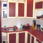 Renovated kitchen fronts