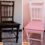 Oryginalna transformacja krzesła jadalnego