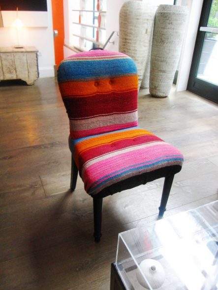 Knitted chairs