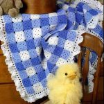 Plaid of small squares for the child