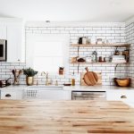 Shelves in the kitchen - functional, practical