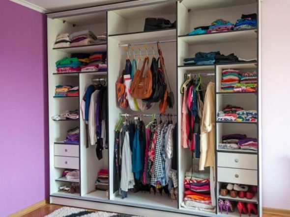 Proper storage of clothes