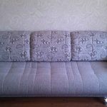 Simple gray sofa with combined pillows do it yourself