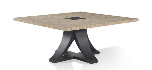 Folding square table