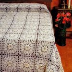 Chic bedspread in classic style