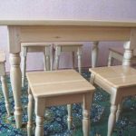 Pine furniture set for the kitchen
