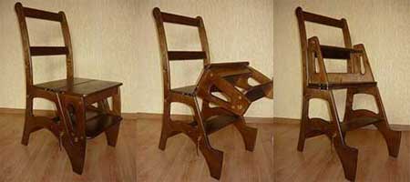 Krzesło - drabinka