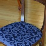 Naujos sėdynės montavimas ant kėdės