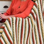 Knitted blanket do it yourself for a chair or bedspread