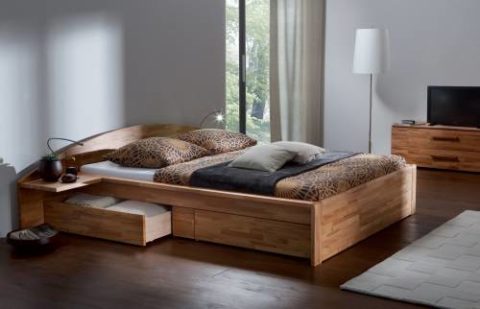 Drawers in bed