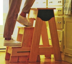 High step stool