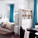 Územní obývací pokoj pro hosty a spaní