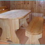Wooden furniture is best suited for a bath