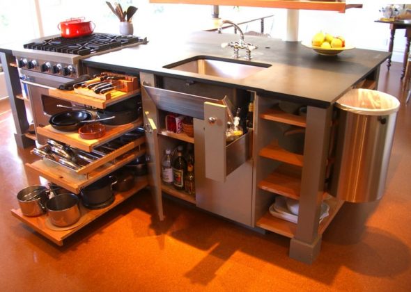 Properly planned kitchen furniture