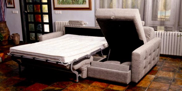 An interesting model of a folding sofa