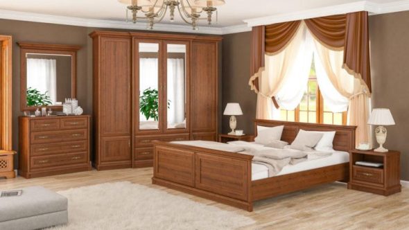 Bedroom from MDF