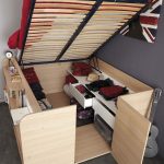 Bed-wardrobe for a small apartment
