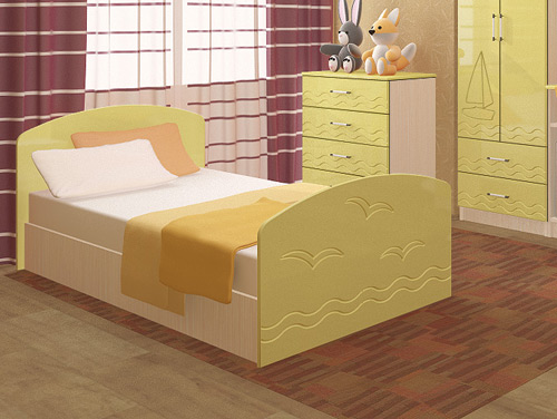 Bed from MDF