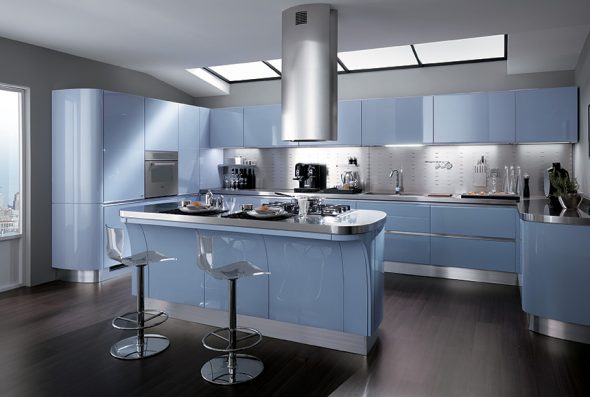 Kitchens with an island