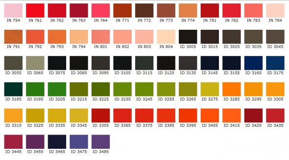 Różnorodność kolorów