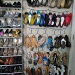 Organization of storage space for shoes