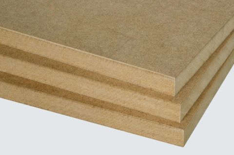 MDF - homogeneous wood chip material