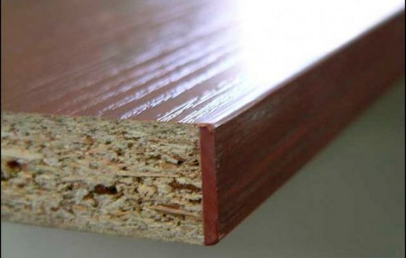 Self-adhesive furniture edge