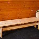 Bench for baths for beginners