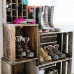 Rack for outdoor shoes