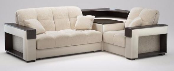Naka-istilong sulok sofa