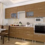 Light brown cozy kitchen