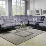 Corner sofa na may kumportableng adjustable seat