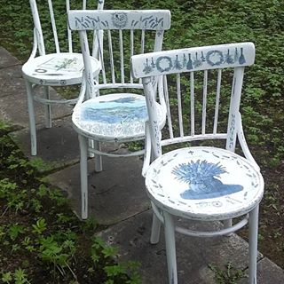 Provence style chairs