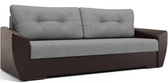 Sofa with the mechanism of the eurobook