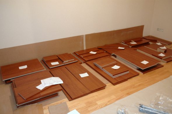 Furniture assembly components