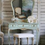 Beautiful table with vintage antique items