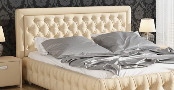 Łóżka z miękkim zagłówkiem