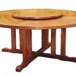 Round table with a rotating center do it yourself
