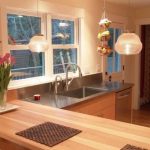 Kitchen countertop light wood